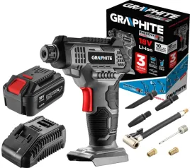 graphite-zestaw-kompresor-bezprzewodowy-akumulatorowy-lcd-58g041-18v-4-ah
