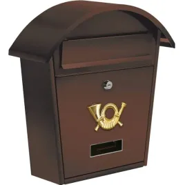 vorel-skrzynka-na-listy-pocztowa-380x320x105mm-brazowa
