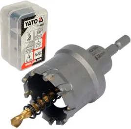 yato-otwornica-tct-do-metalu-38mm-weglik-spiekany-koronka
