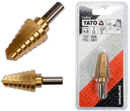 yt-44743-yato-wiertlo-stopniowe-hss-szybkotnace-stozkowe-tytan-14-26-mm