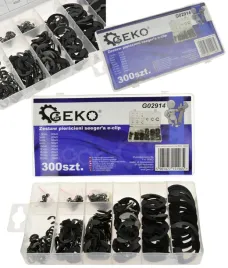 geko-zestaw-pierscienie-segera-segery-e-clip-300-sztuk-sortownik-g02914