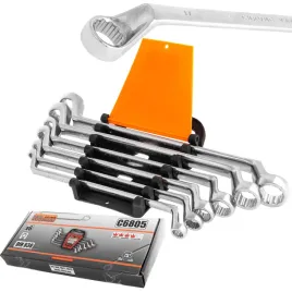 richmann-zestaw-klucze-oczkowo-giete-poler-clip-6-17-mm-6-elementow-c6805