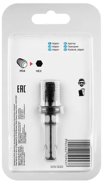 adapter-z-m14-na-hex-graphite-55h320-seria-inna