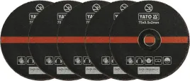 yato-zestaw-komplet-tarcza-do-ciecia-metalu-75mm-tarcze-5-sztuk-yt-0994