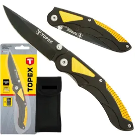 topex-noz-skladany-z-blokada-maly-ostrze-70mm-pokrowiec-survival-98z106