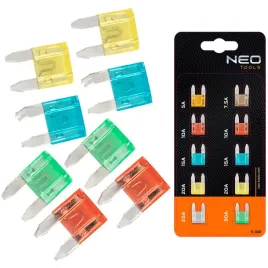 neo-tools-zestaw-bezpiecznikow-samochodowych-10-szt-topex-blister-11-992