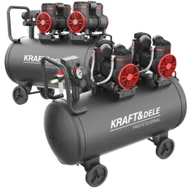 kompresor-warsztatowy-bezolejowy-sprezarka-2-silniki-1450w-100l-8bar-4-tlok