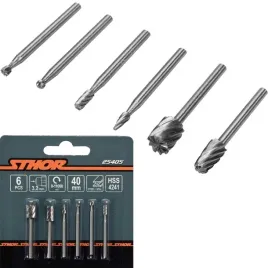 sthor-frezy-trzpieniowe-hss-do-miniszlifierek-6-szt-uchwyt-32-mm-25405