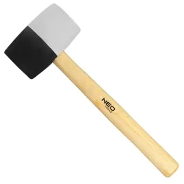 neo-mlotek-gumowy-63-mm-680-g-czarno-biala-guma-drewniany-trzonek-25-068