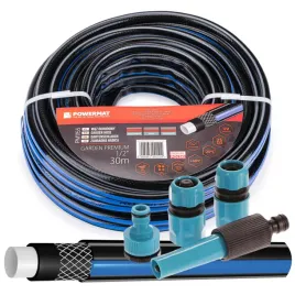 powermat-waz-ogrodowy-garden-premium-4-warstwowy-25-bar-1-2-30m-zlaczki