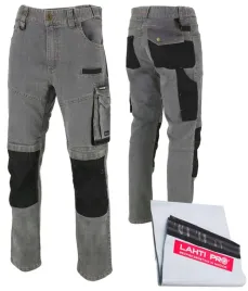 lahti-pro-spodnie-robocze-jeansowe-stretch-slim-fit-wzmocnianie-r-xl
