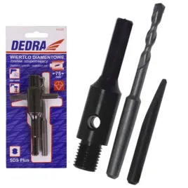 dedra-zestaw-3elementy-uchwyt-sds-do-otwornic-koronek-wiertlo-pilot-h1226