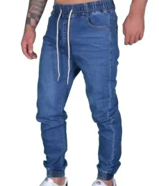 meskie-spodnie-jeansowe-joggery-baggy-bojowki-l-xl-granatowe-w33-8180