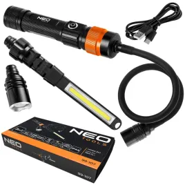neo-tools-latarka-lampa-na-gietkim-ramieniu-3w1-ip44-funkcja-zoom-2200-mah