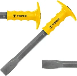 topex-przecinak-plaski-ze-stali-stopowej-z-ochraniaczem-19-x-500-mm-03a159