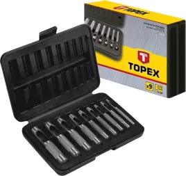 topex-wycinaki-do-otworow-ze-stali-stopowej-zakres-3-12-mm-9-szt-03a490