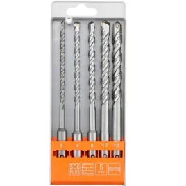 sthor-zestaw-komplet-wiertla-do-betonu-sds-5-12-mm-typ-s4-5-sztuk-23988
