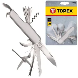 topex-noz-scyzoryk-11-ostrzy-stal-nierdzewna-survival-turystyczny-98z116