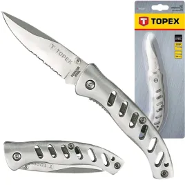 topex-noz-uniwersalny-ostrze-stal-nierdzewna-80-mm-skladany-survival-98z105