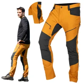 neo-spodnie-robocze-do-pasa-outdoor-4-way-stretch-musztardowe-81-291-r-l