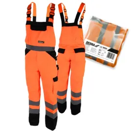 dedra-spodnie-robocze-ogrodniczki-odblaskowe-pomaranczowe-bh81so2-r-xxl-58