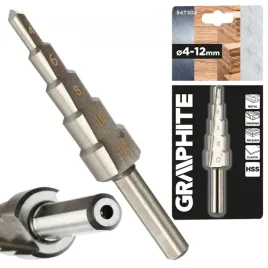 graphite-wiertlo-stopniowe-stozkowe-choinkowe-4-12mm-drewna-plastiku-54t302
