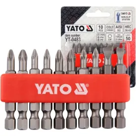 yato-zestaw-koncowki-wkretakowe-50-mm-mix-10-szt-bity-groty-1-4-yt-0483