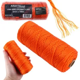 kraftanddele-lina-wielofunkcyjna-2mm-x-100m-pomaranczowa-polipropylen-kd11025