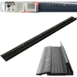 yato-linijka-aluminiowa-z-profilem-ochronnym-uchwytem-450mm-yt-70727