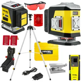 nivel-system-laser-krzyzowy-czerwony-cl2r-walizka-akc-statyw-sjjm1ex-cls4