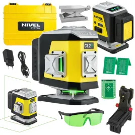 nivel-system-laser-krzyzowy-zielony-ip54-bluetooth-akcesoria-walizka-cl2g