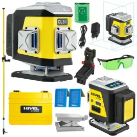 nivel-system-laser-krzyzowy-3d-niebieski-cl3b-walizka-akcesoria-tyczka-lp36