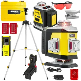 nivel-system-laser-krzyzowy-4d-czerwony-cl4r-walizka-statyw-sjjm1ex-cls4