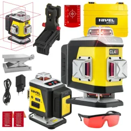 nivel-system-laser-krzyzowy-4d-czerwony-bluetooth-akcesoria-walizka-cl4r