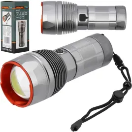 latarka-akumulatorowa-led-210w-14000lm-5-trybow-swiecenia-aluminiowa-88558