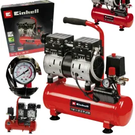 einhell-kompresor-bezolejowy-te-ac-6-silent-6l-550w-sieciowy-8bar