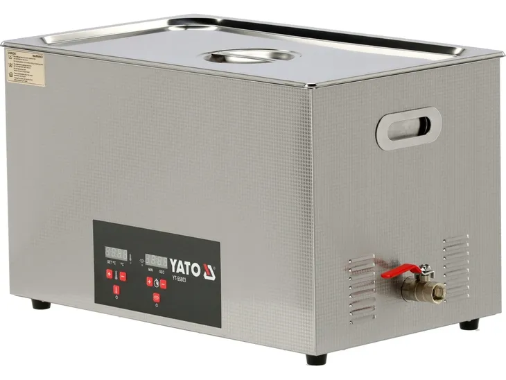 YATO MYJKA WARSZTATOWA ULTRADŹWIĘKOWA WANNA DO CZYSZCZENIA 30L YT-55803