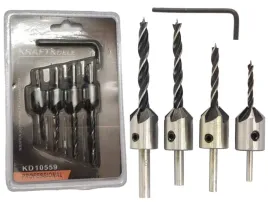 kraftanddele-wiertla-do-drewna-z-poglebiaczem-regulowane-3-6mm-zestaw-4el