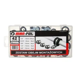 zestaw-obejm-montazowych-42-elementow-mar-pol-m66554