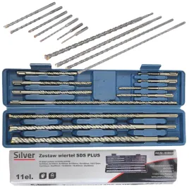 silvertools-zestaw-wiertla-sds-plus-do-betonu-11szt-5-20mm-walizka-s10415