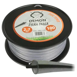 zylka-tnaca-2-7mm-100m-okragla-zbrojona-dual-power-do-kos-podkaszarek-demon