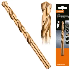 neo-tools-wiertlo-do-metalu-hss-co-9-0mm-125-mm-5percent-kobalt-338-57-050