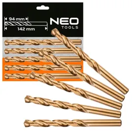 neo-tools-zestaw-wiertla-do-metalu-hss-co-11mm-din-338-5-szt-142mm-57-058-5