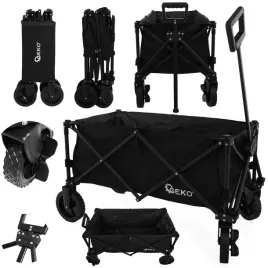 wozek-ogrodowy-transportowy-plazowy-geko-g71109-skladany-127l-100kg-czarny