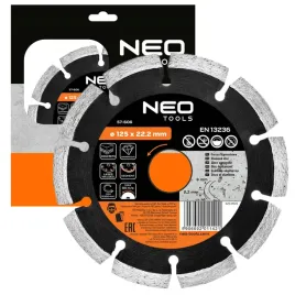 neo-tarcza-diamentowa-125-x-22-2mm-segmentowa-spawana-laserowo-tools-57-606