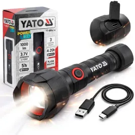 latarka-akumulatorowa-1000lm-odpornosc-na-upadek-z-3m-yt-085614