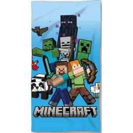 recznik-plazowy-kapielowy-minecraft-dzieciecy-szybkoschnacy-140x70