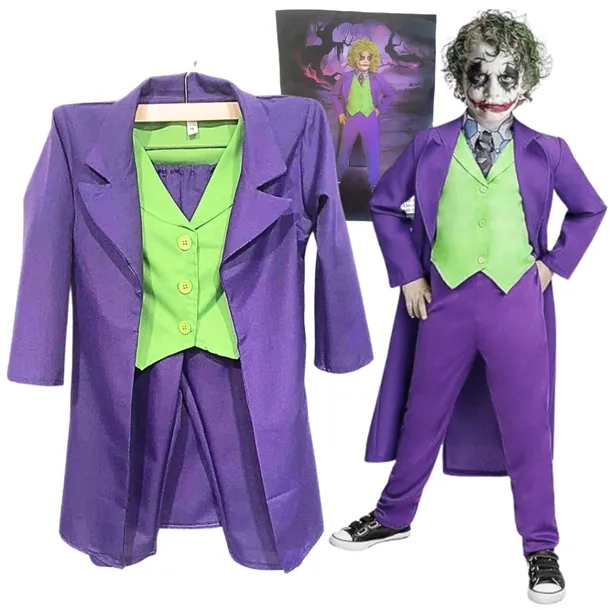 Strój JOKER 140-150 XL Kostium Przebranie KARNAWAŁ