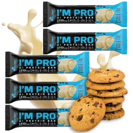 5x-olimp-im-pro-protein-bar-40g-baton-bialkowy-fit-ciasteczkowy-w-polewie