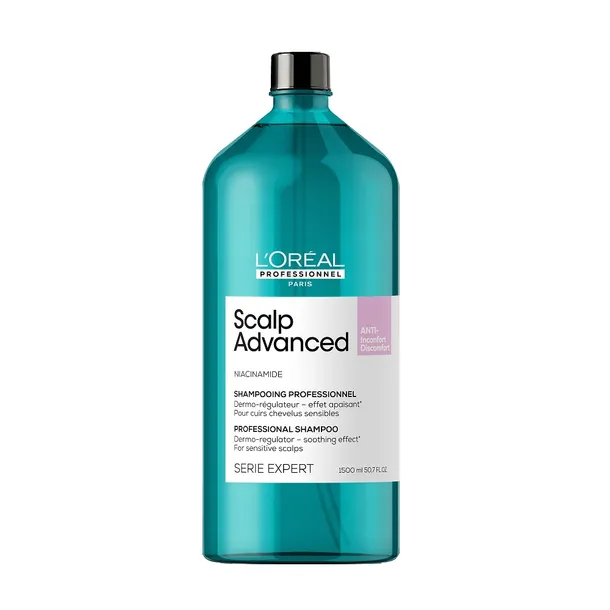 Loreal Scalp Advanced Szampon Kojący Skórę Głowy 1500ml